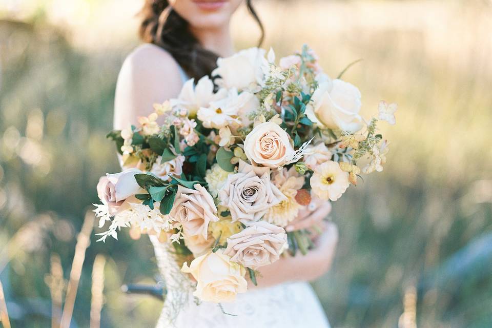 Ribbon and Twine Floral