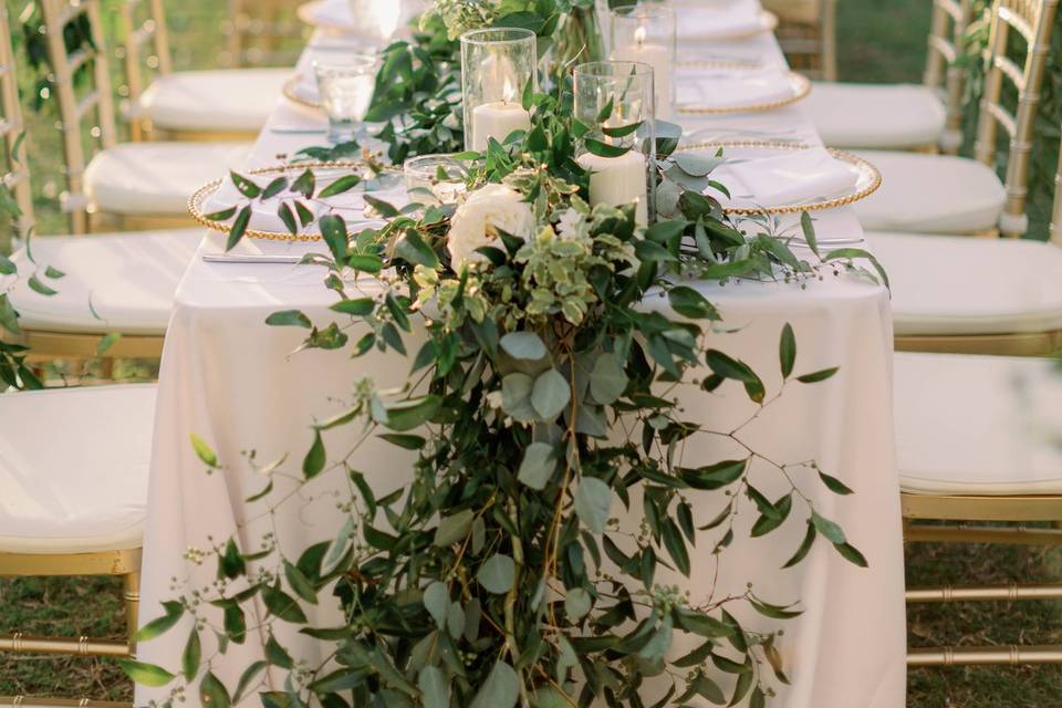 Banquet Greenery Runners