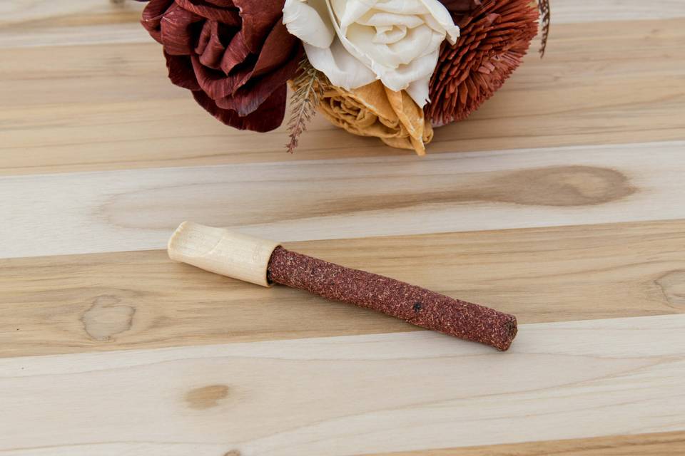 Made with organic rose petals