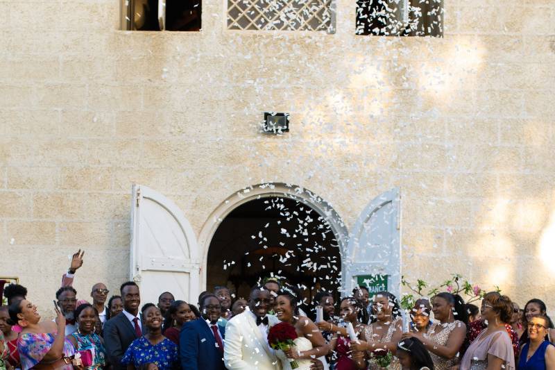 Barbados Church Wedding