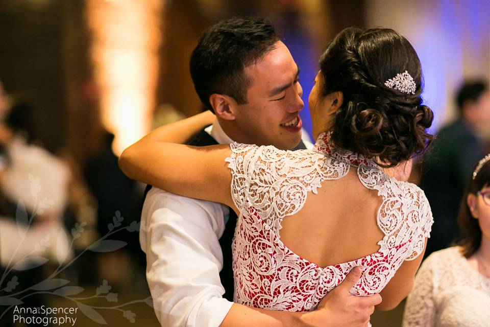 Couple dancing