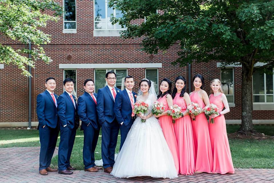 Agnes Scott College Wedding