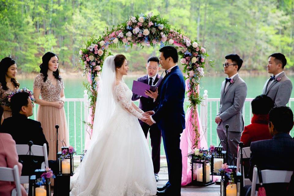 Venetian Pier Wedding