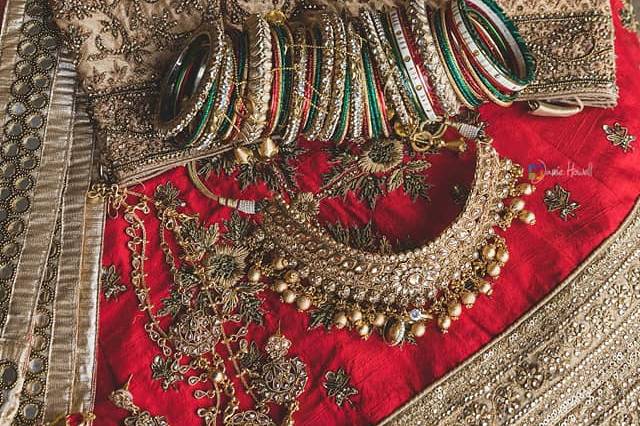 Indian wedding outfit