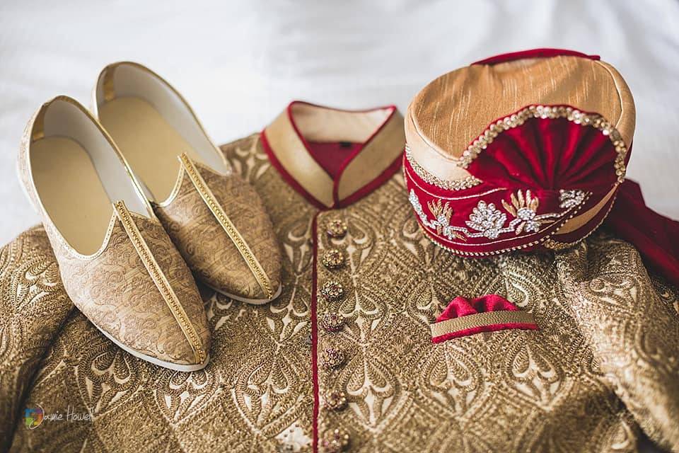 Indian wedding outfit