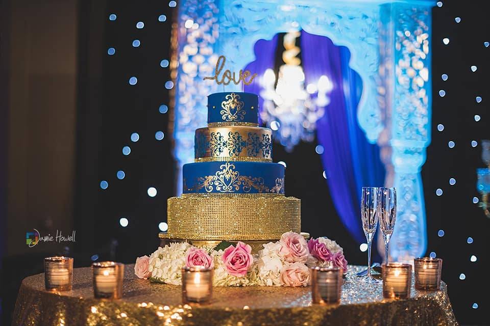 Indian wedding cake