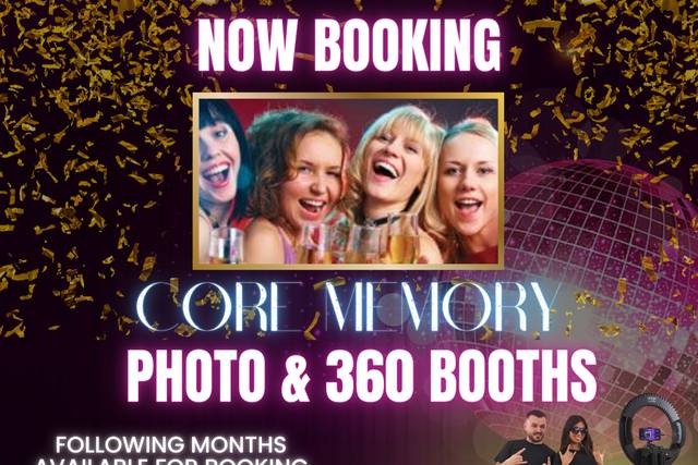 Photo & 360 Booth Flyer!