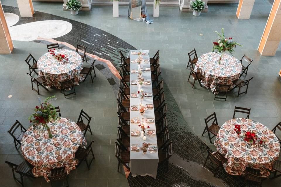 Grand Hall Reception History