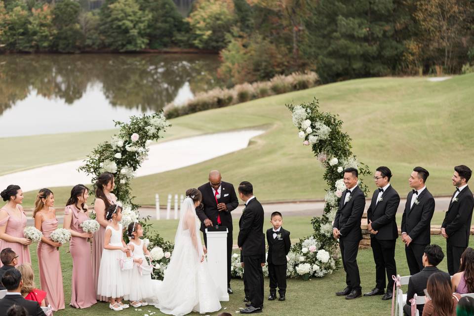 Golf Course Wedding