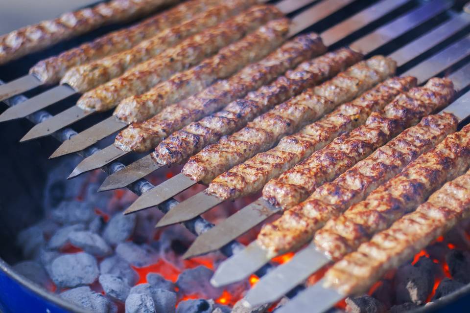 Grilled kabobs