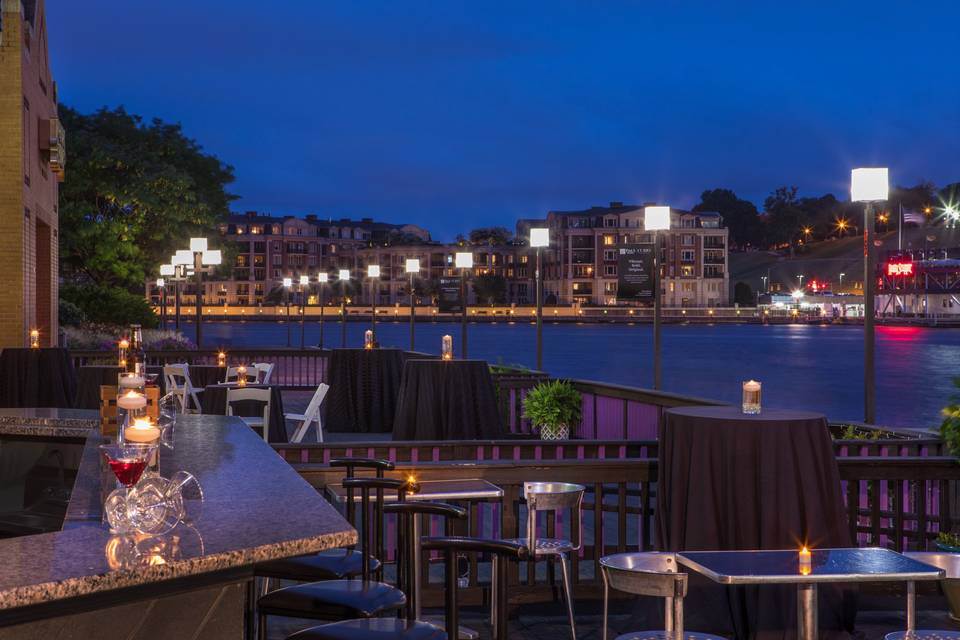 Terrace at Dusk