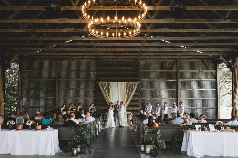 Ceremony under the Shelter