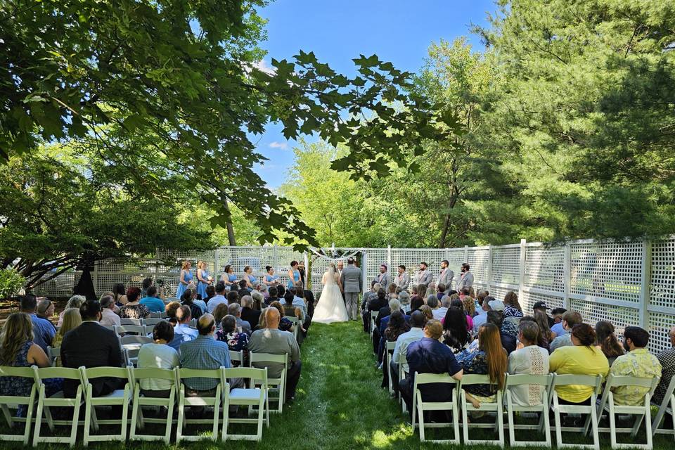 Outdoor Garden Ceremony