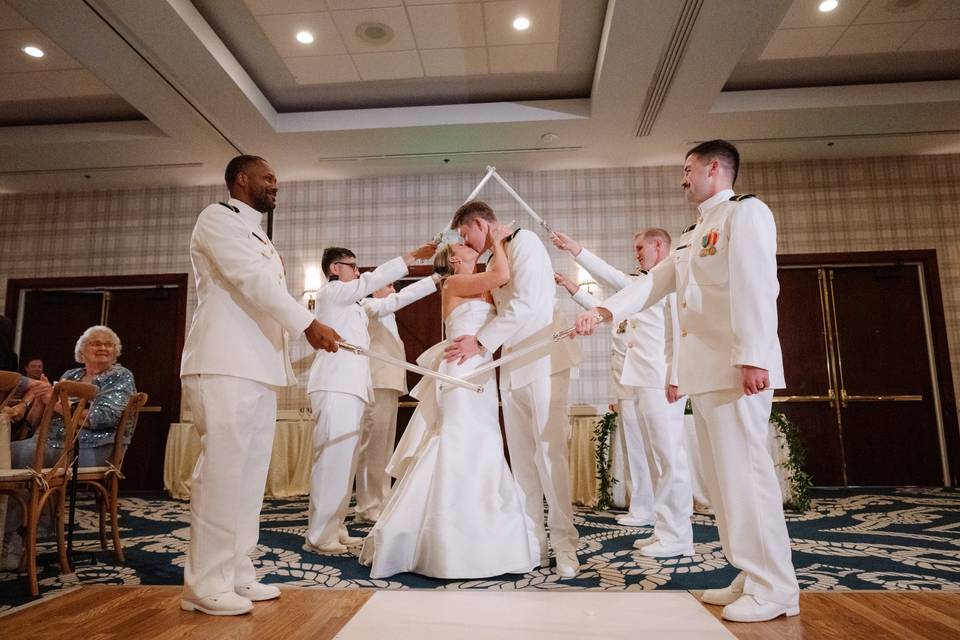 Graduate Annapolis Wedding