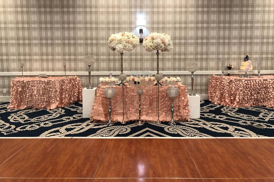 Ballroom Sweetheart Table