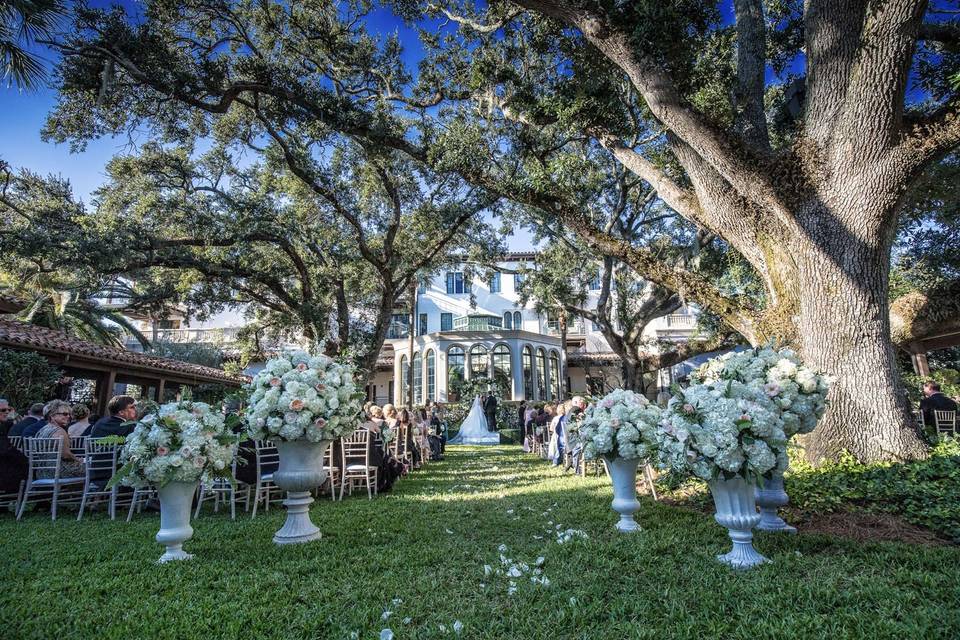 Sea Island Wedding