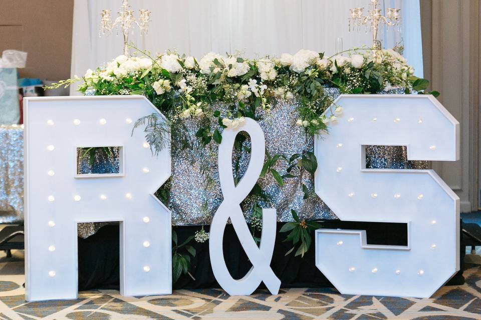 Lettering decor