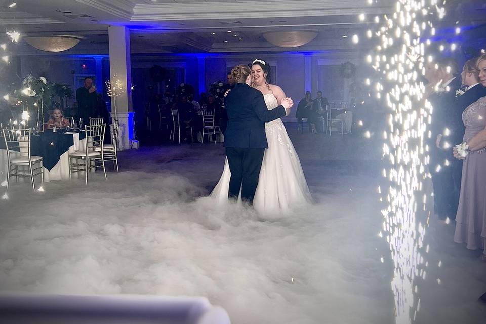 First Dance on cloud & sparks