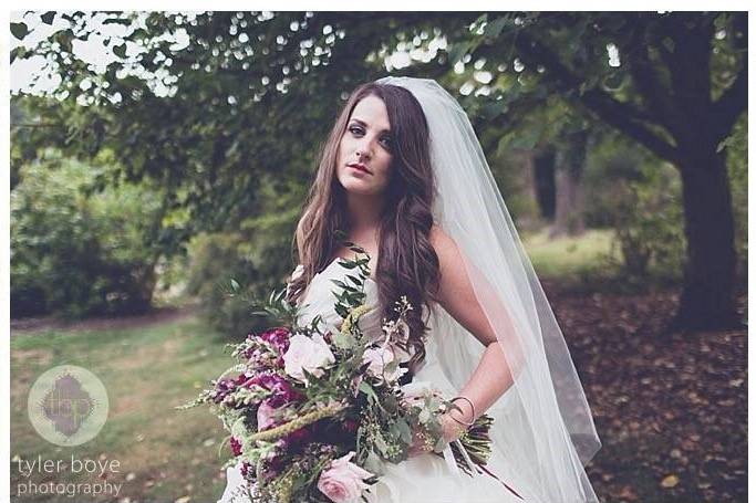 Lovely bride Morris Arboretum