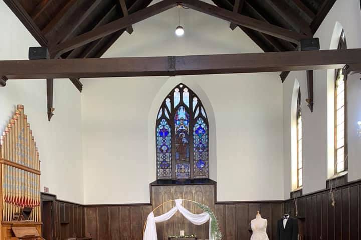 Alter and Ceremony Area