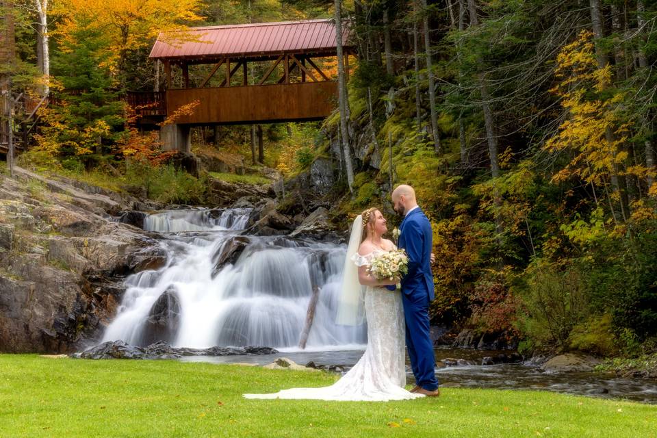 Waterfall Wedding Day