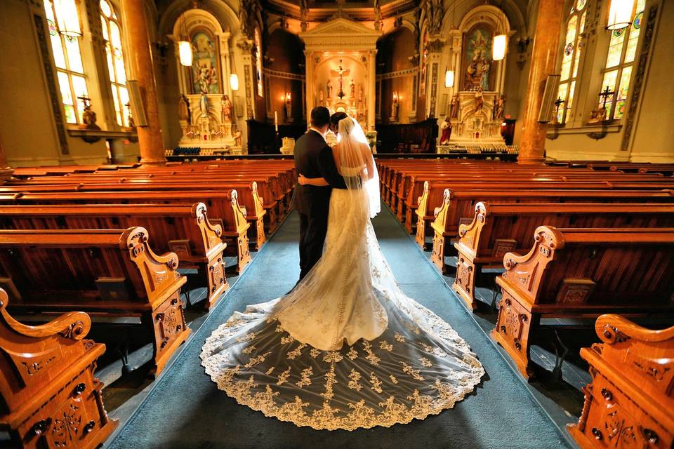 Couple in Church