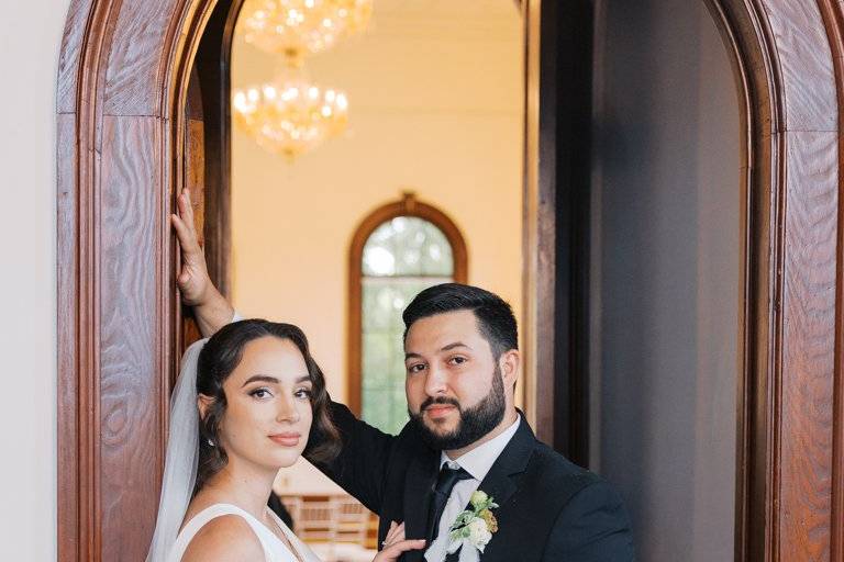 Bride and groom