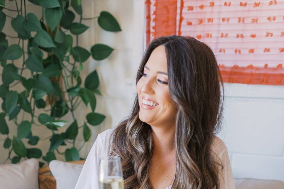 Bride before wedding