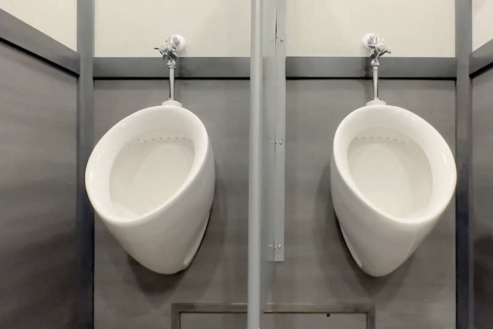Urinals With Divider