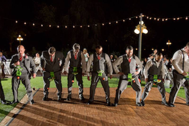 Groomsmen Shuffle Activity