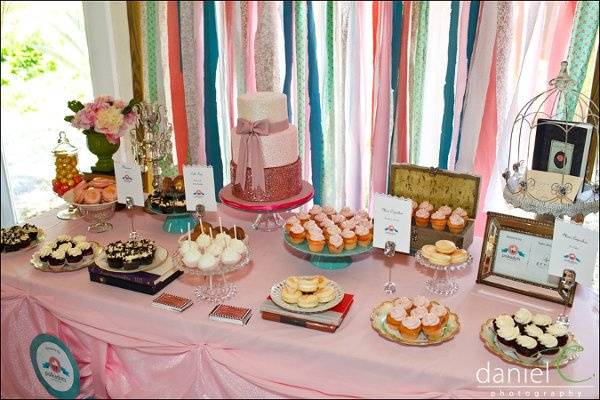 Shabby Chic Dessert Table photo by Daniel C