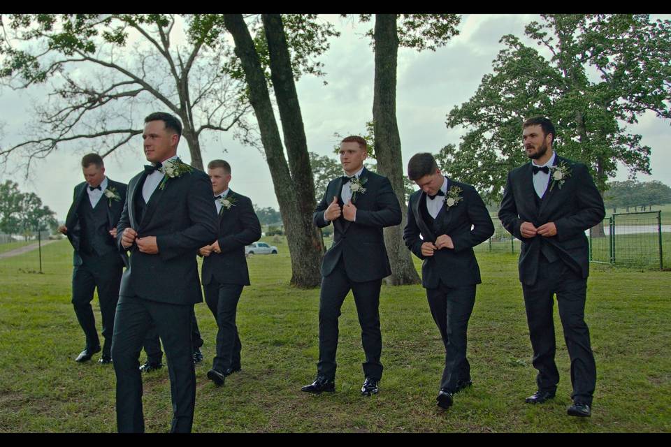 Groom and Groomsmen