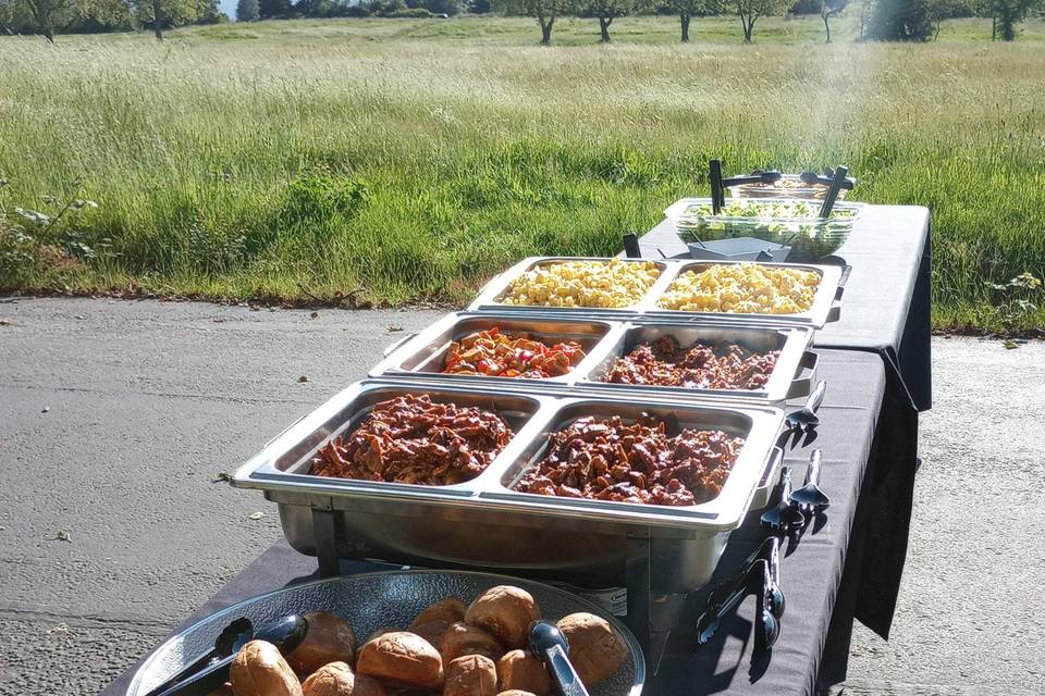 BBQ Slider Buffet