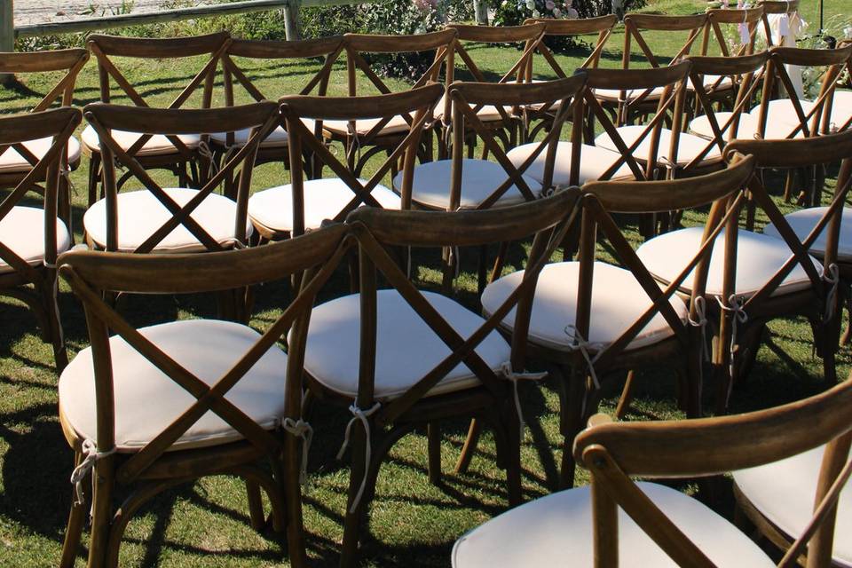 Ceremony on the lawn