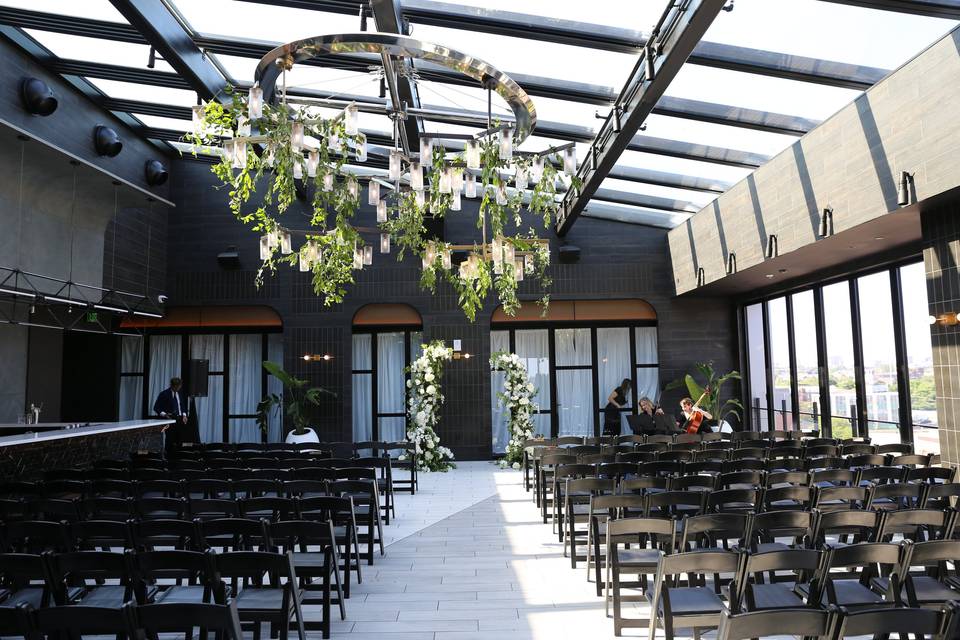 Rooftop Ceremony