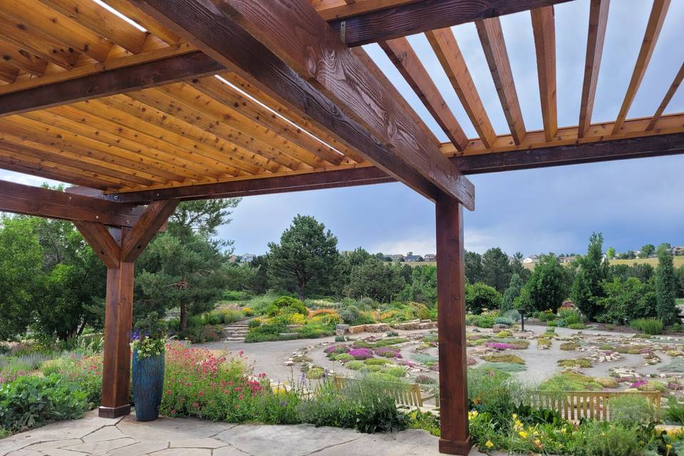 Lavender Pergola