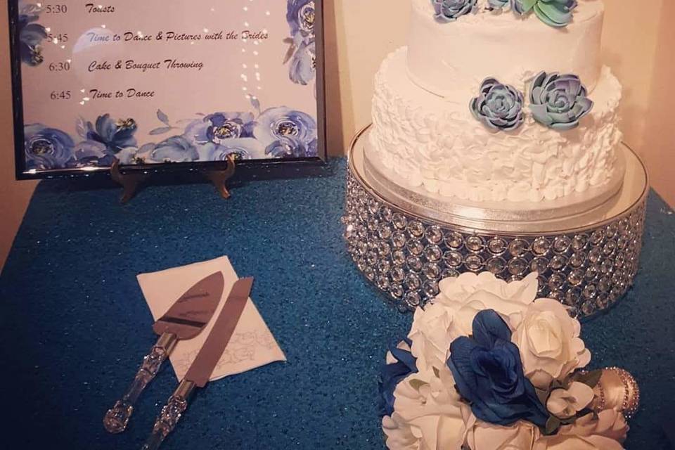 Graves Wedding - Cake