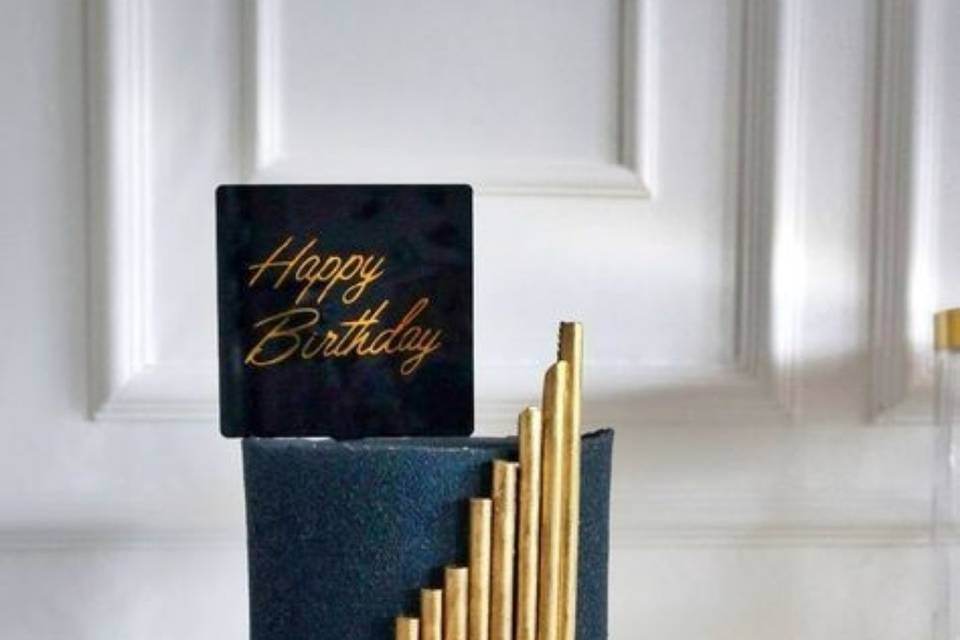 Elegant and original cake