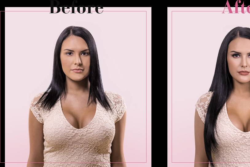 Before & After Extension Looks