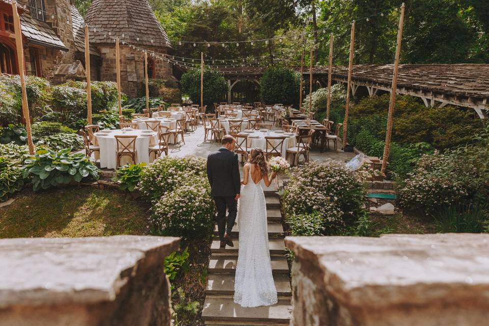 Cloisters outdoor reception