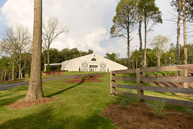 The venue from the drive up