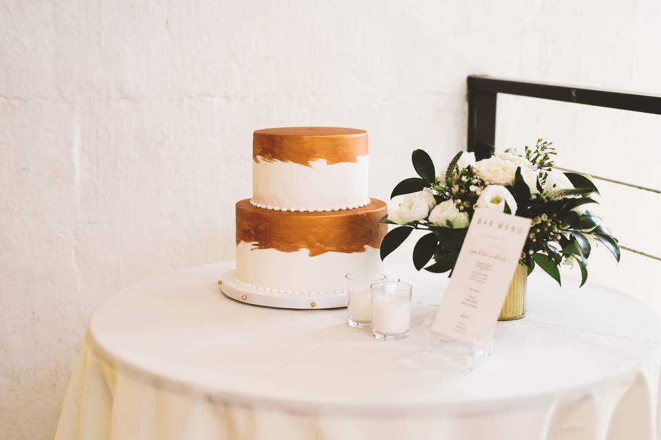 Cake table display