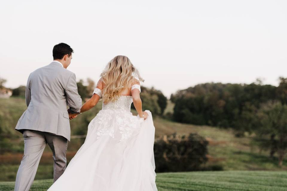 Bride and groom