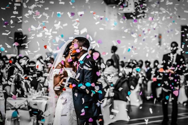Wedding confetti