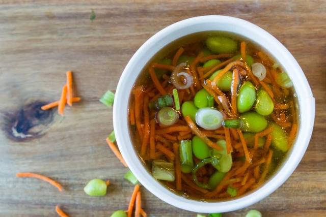 Carrots and lentils