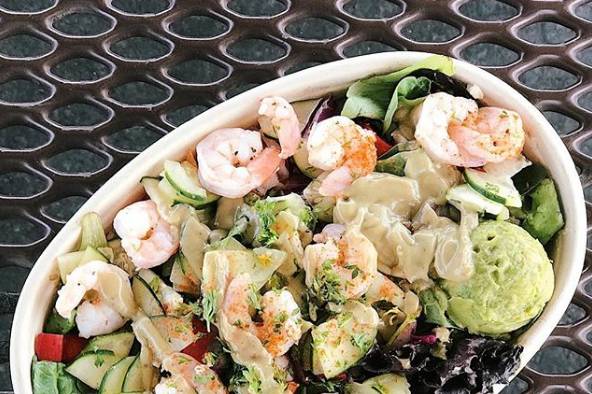 Shrimp salad