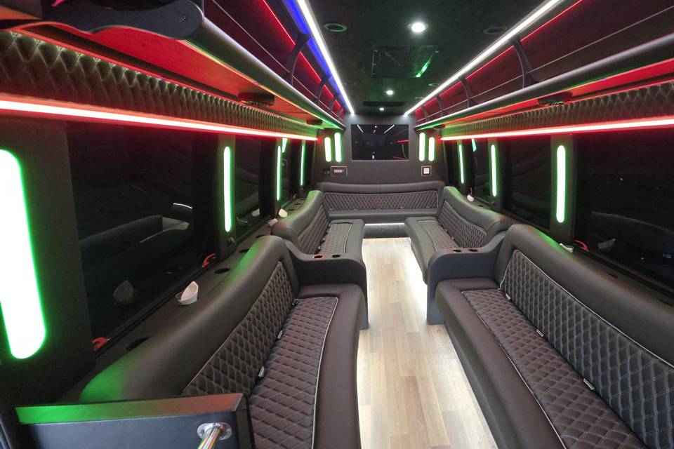 23 Passenger Limo Bus