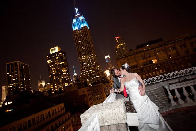 City backdrop