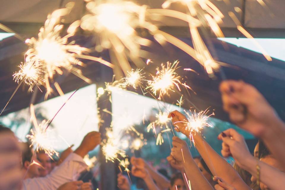 Sparkler fun