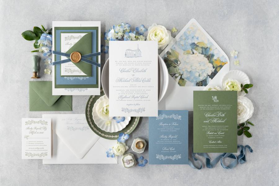 Wedding Invitation Suite